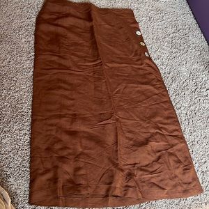 NWT Zara linen skirt small